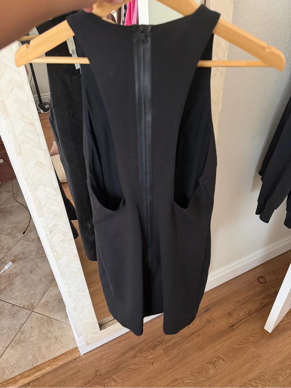 Alice + Olivia NWT Black Cutout Midi Sheath Dress